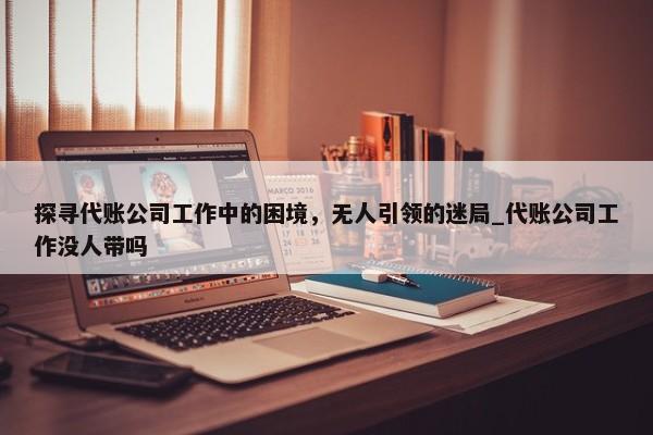 探寻代账公司工作中的困境，无人引领的迷局_代账公司工作没人带吗