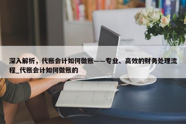 深入解析，代账会计如何做账——专业、高效的财务处理流程_代账会计如何做账的