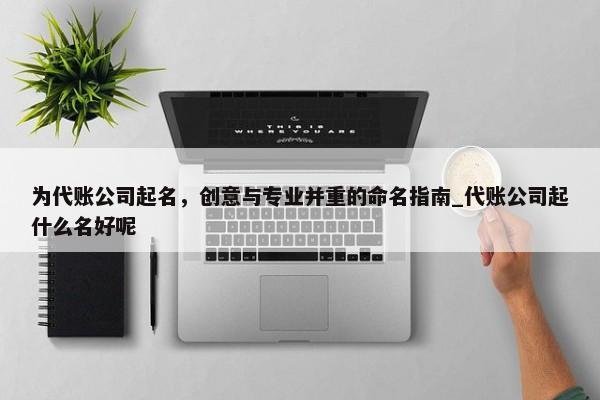 为代账公司起名，创意与专业并重的命名指南_代账公司起什么名好呢